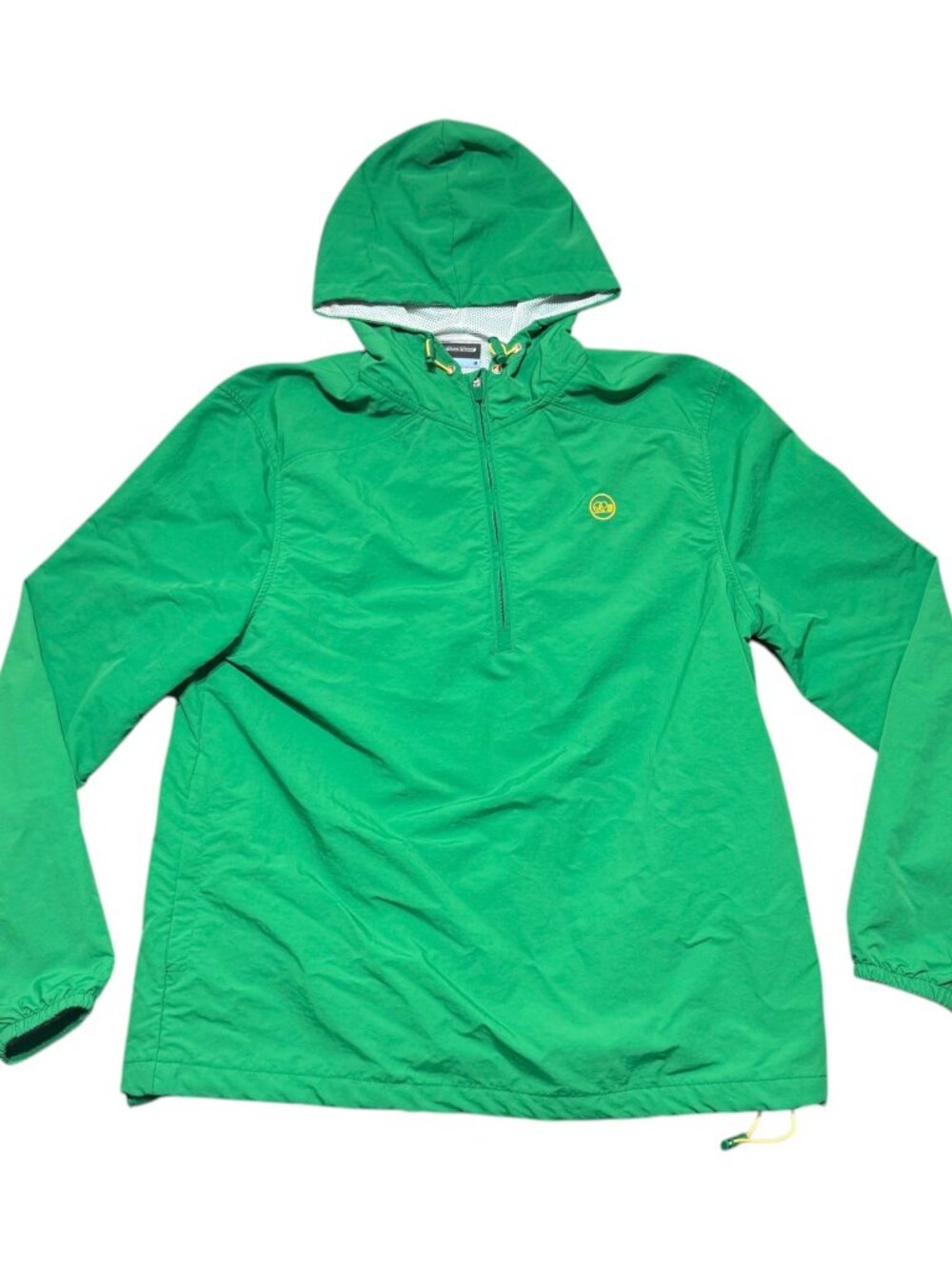 Good Good Golf Men's Green Windbreaker Jacket Size Medium